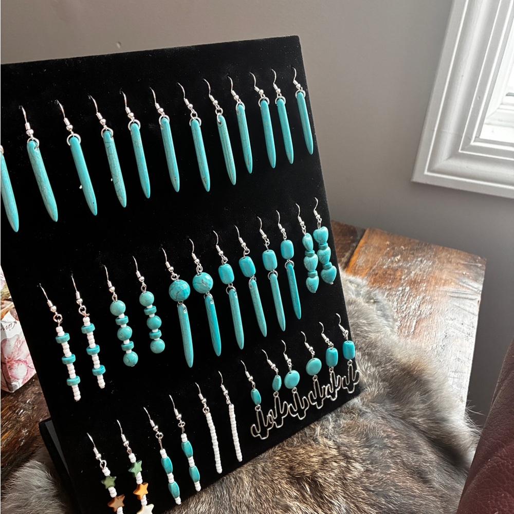 Turquoise Dangle Earrings